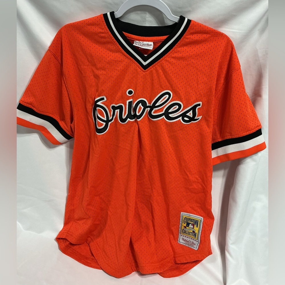 Authentic Mitchell & Ness Cal Ripken Jr. Baltimore Orioles 1988 BP